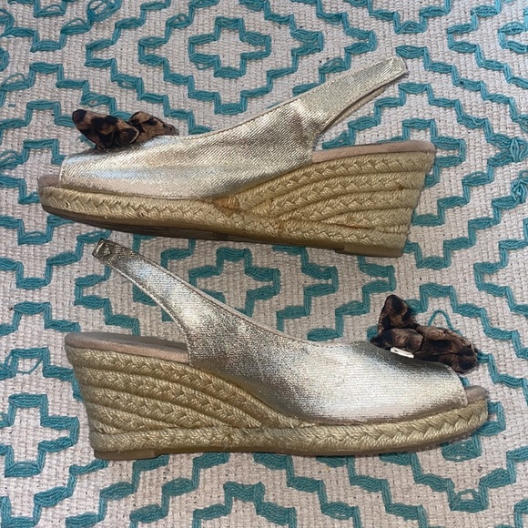 EUC Lindsay Phillips Wedge Sandal - Picture 4 of 5